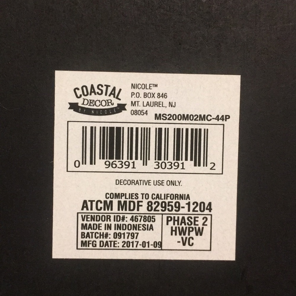 New 4x4 Coastal Decor Frame - Picture 3 of 5